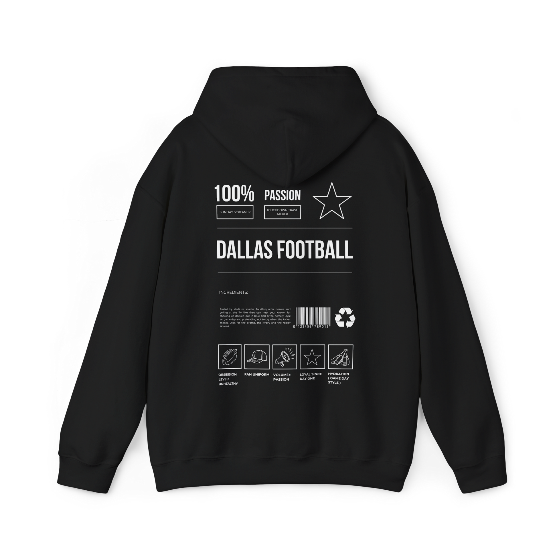 Dallas Football Season Hoodie