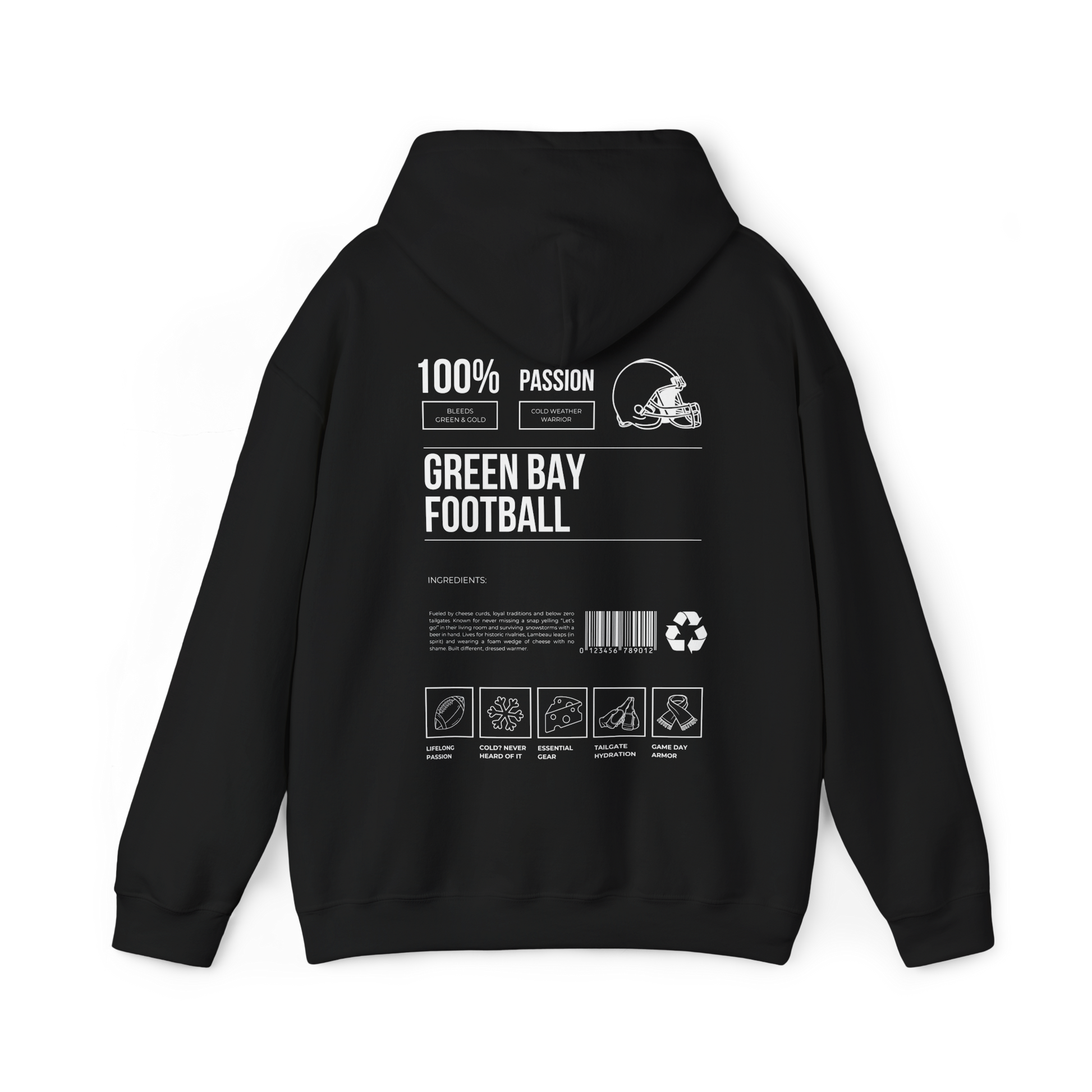 Green Bay Football Season Hoodie