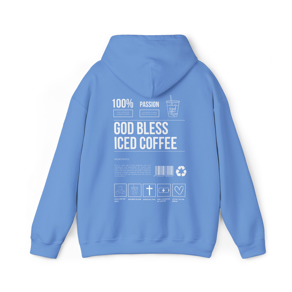 God Bless Iced Coffee Hoodie