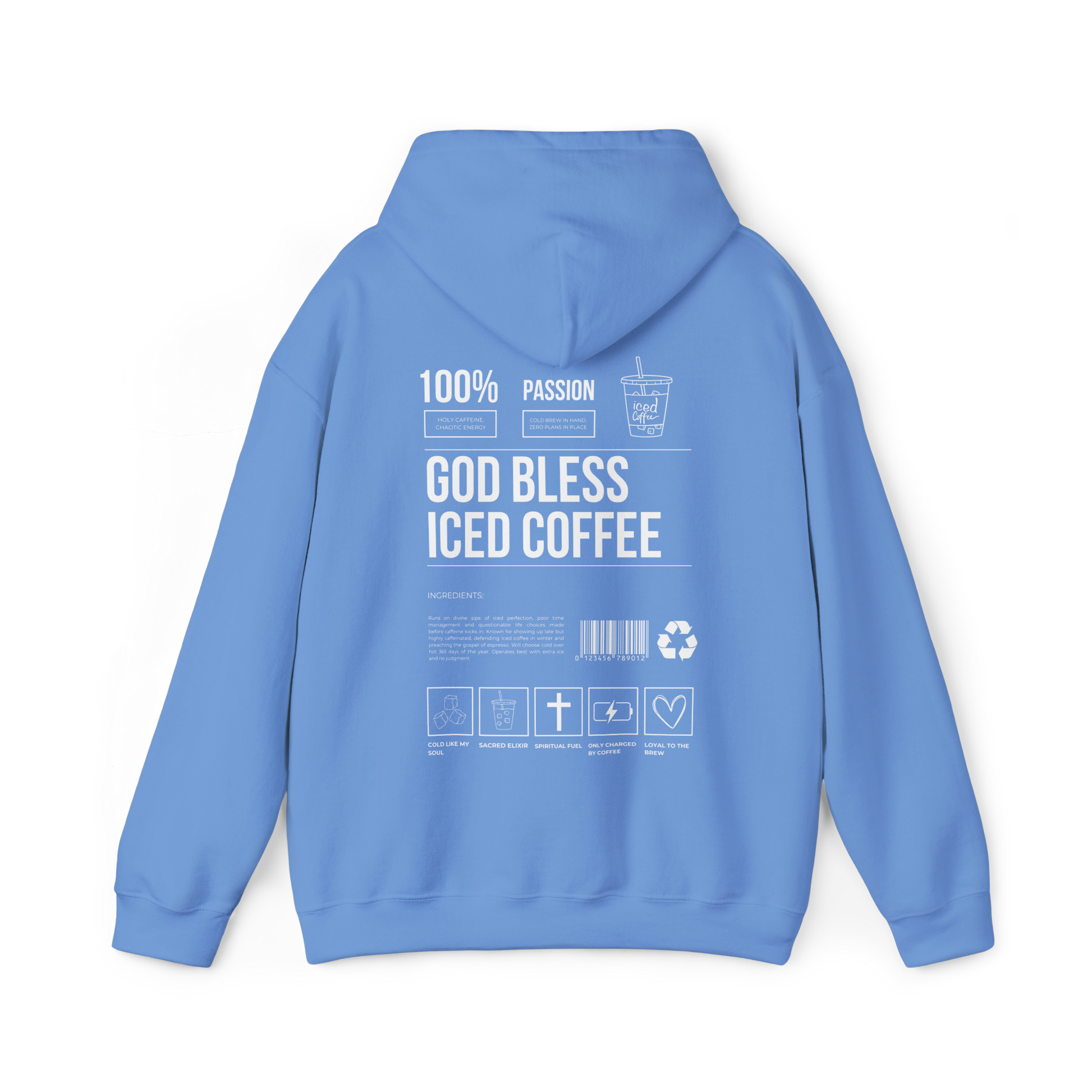 God Bless Iced Coffee Hoodie