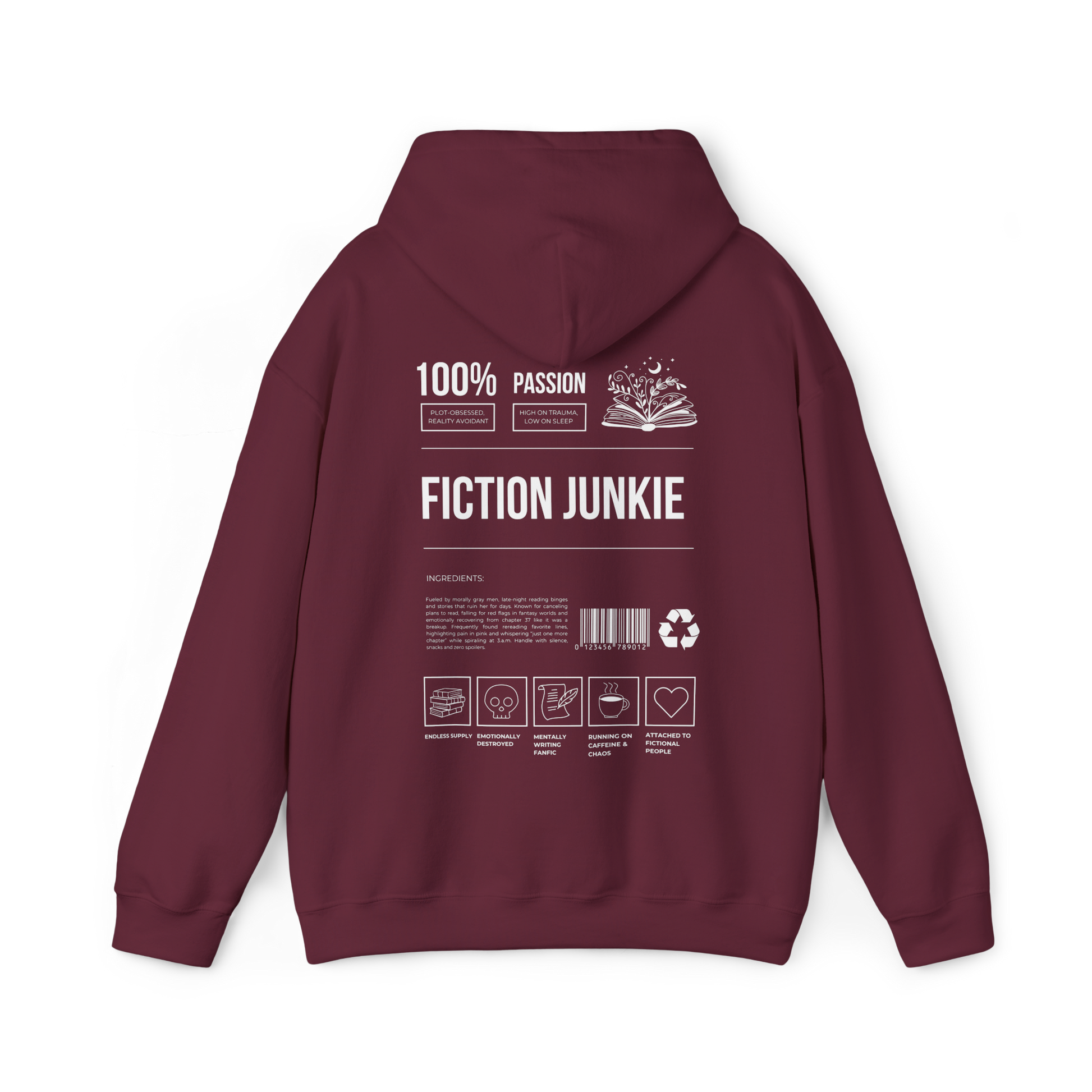 Fiction Junkie Hoodie