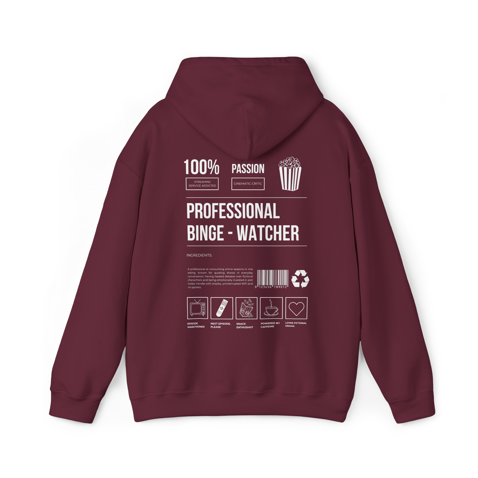 Professional Binge-Watcher Hoodie