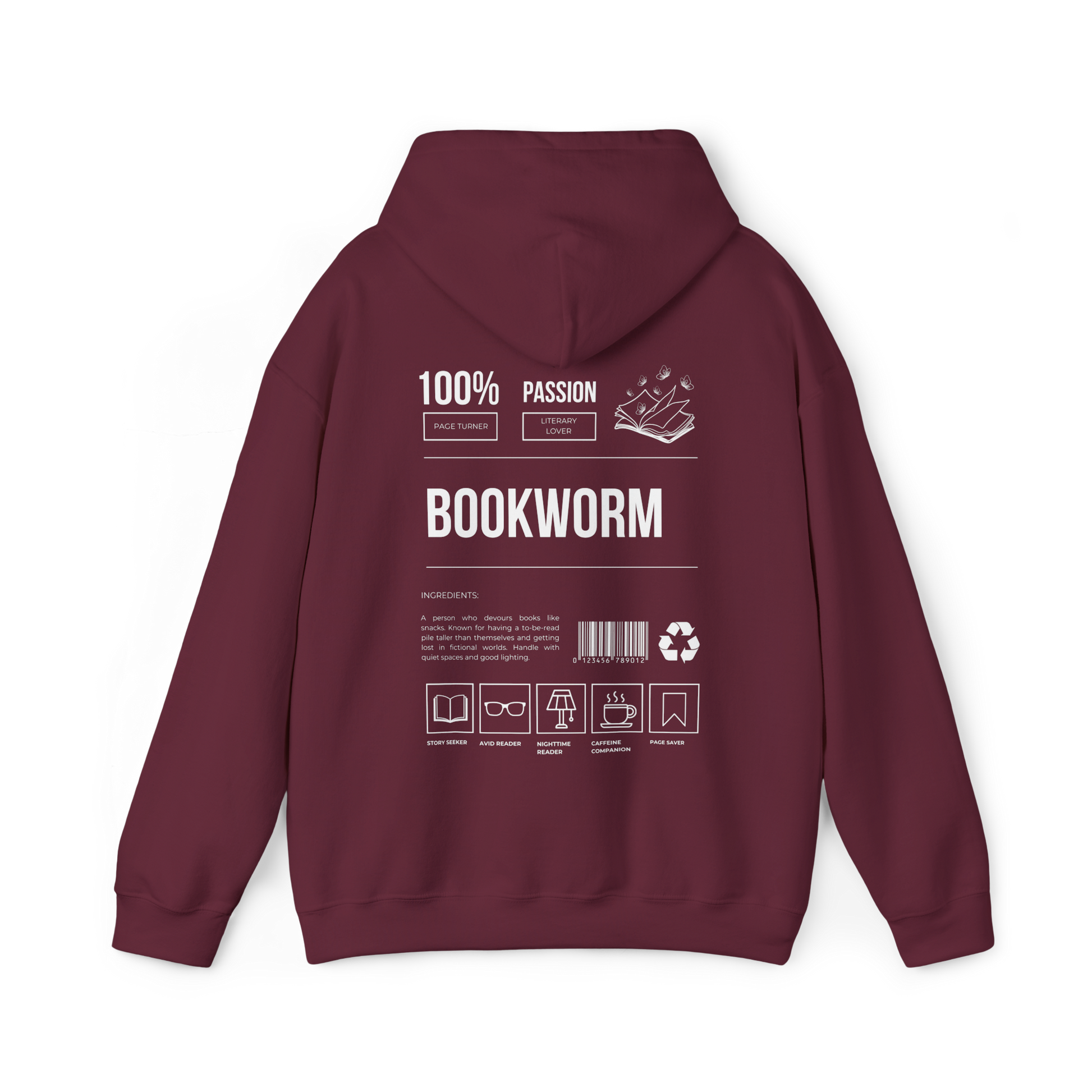Bookworm Hoodie