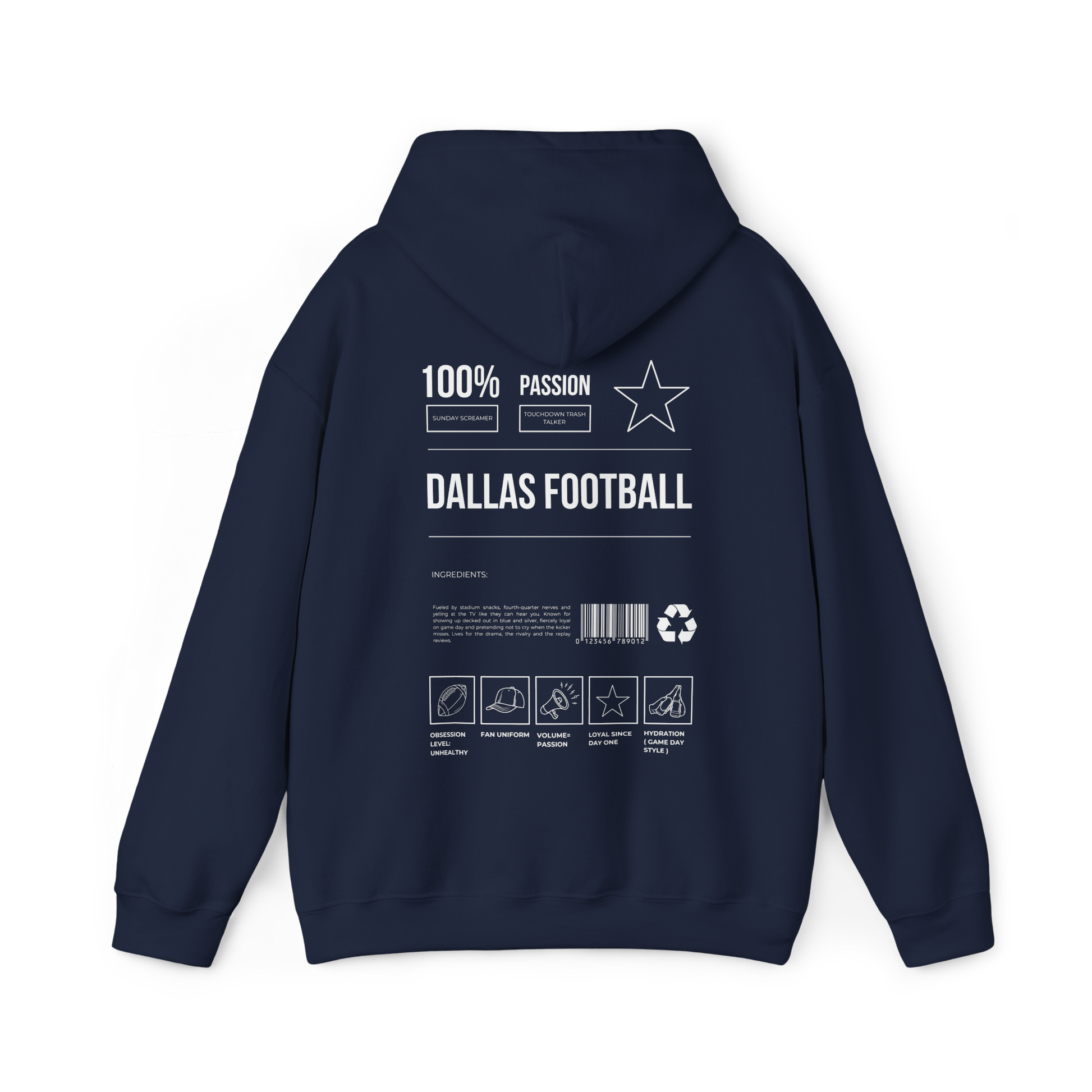Dallas Football Season Hoodie
