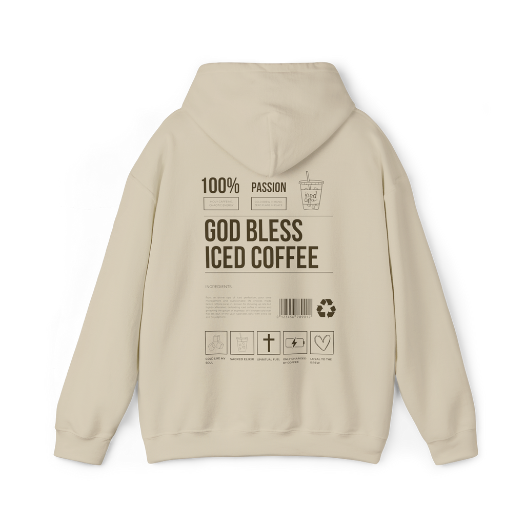 God Bless Iced Coffee Hoodie