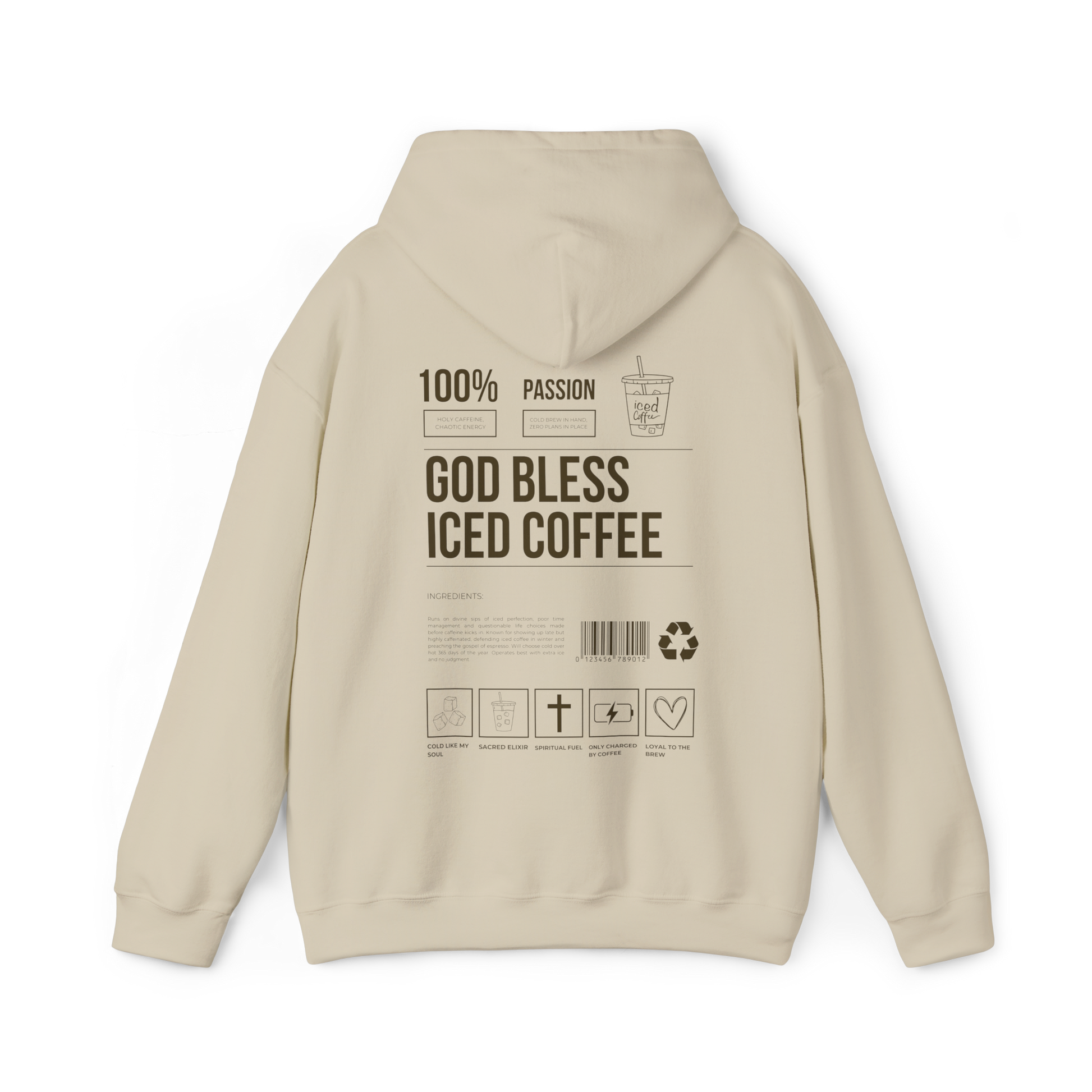 God Bless Iced Coffee Hoodie