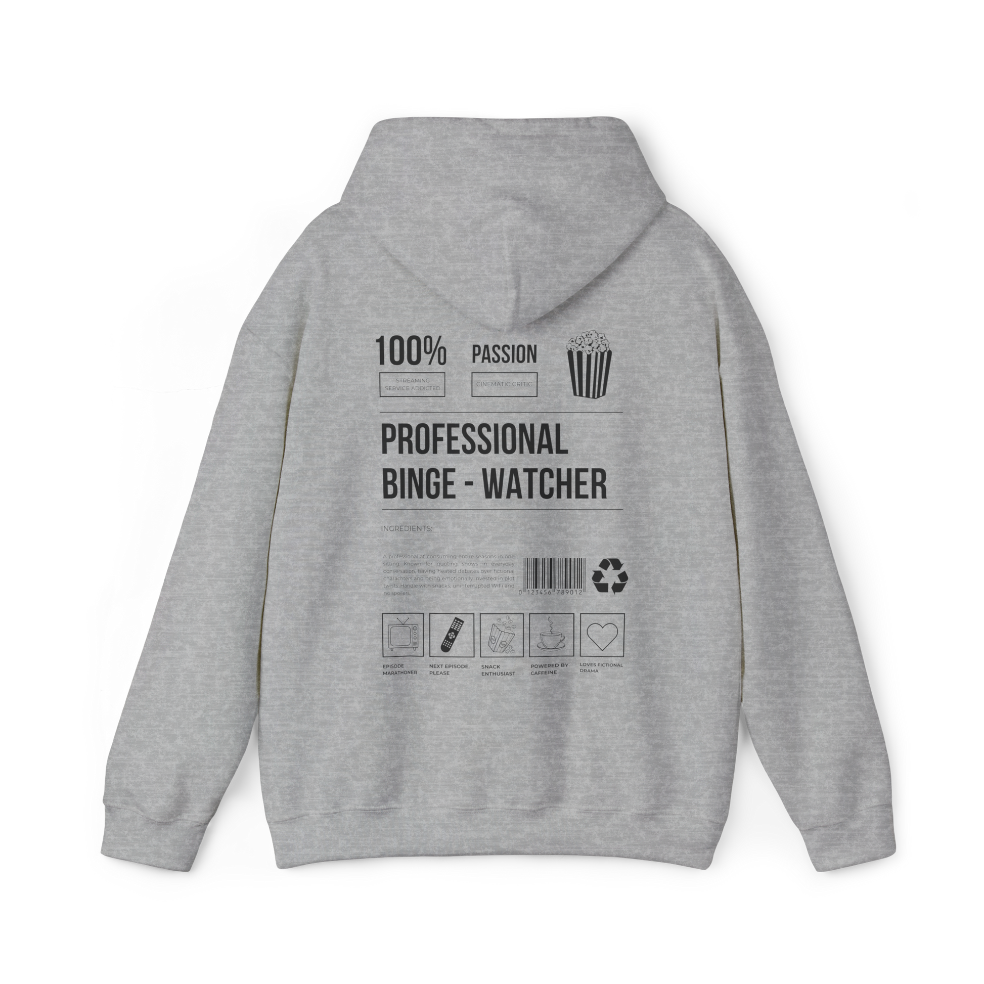 Professional Binge-Watcher Hoodie