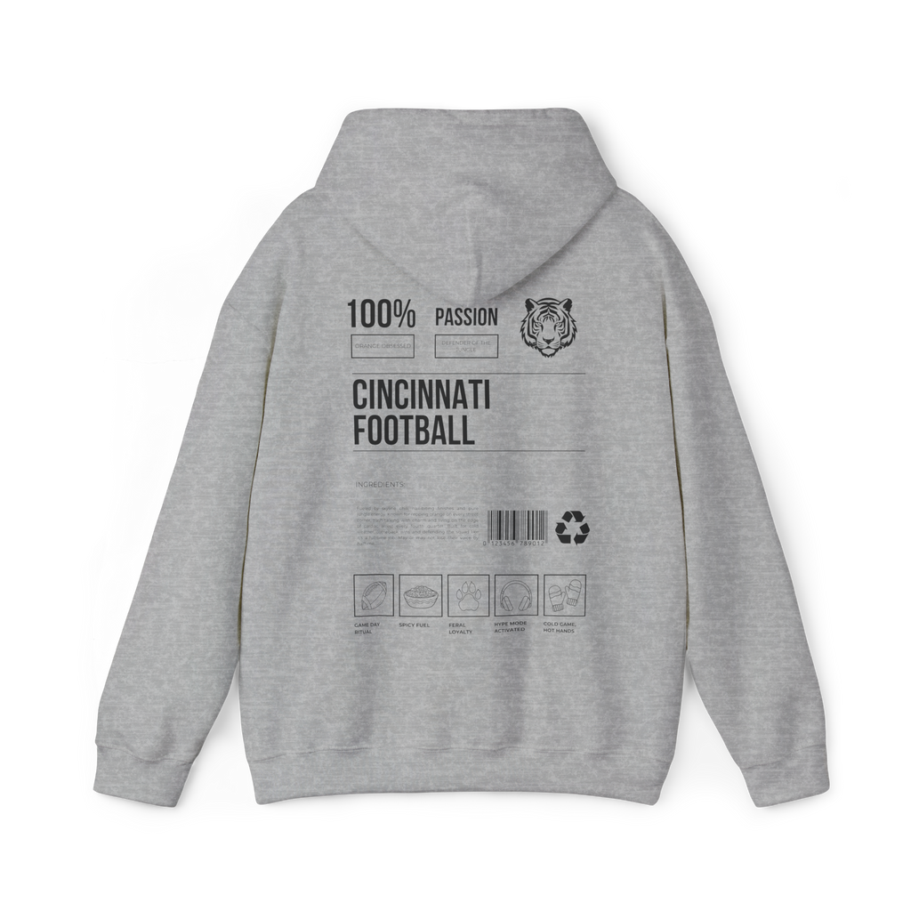 Cincinnati Football Season Hoodie