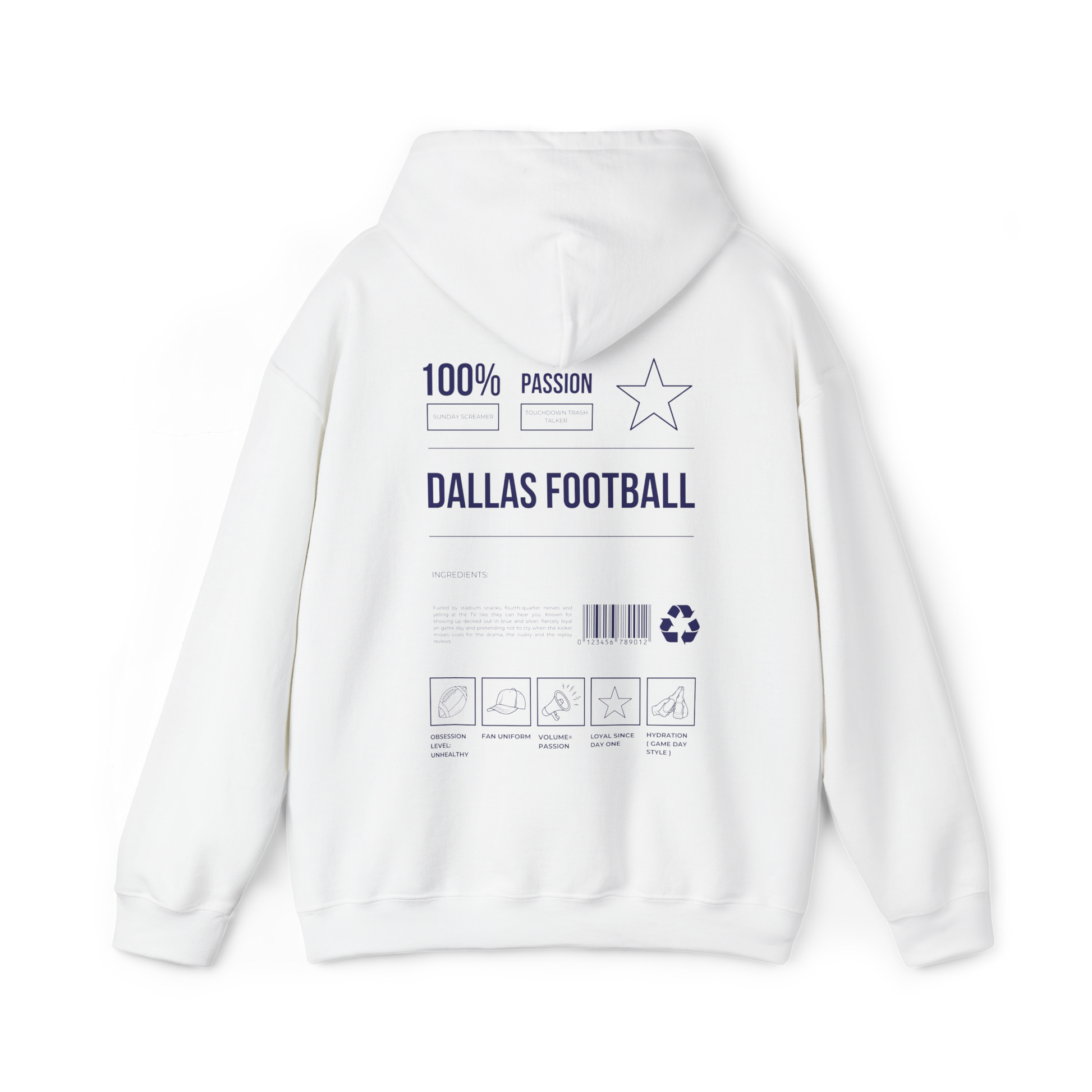 Dallas Football Season Hoodie