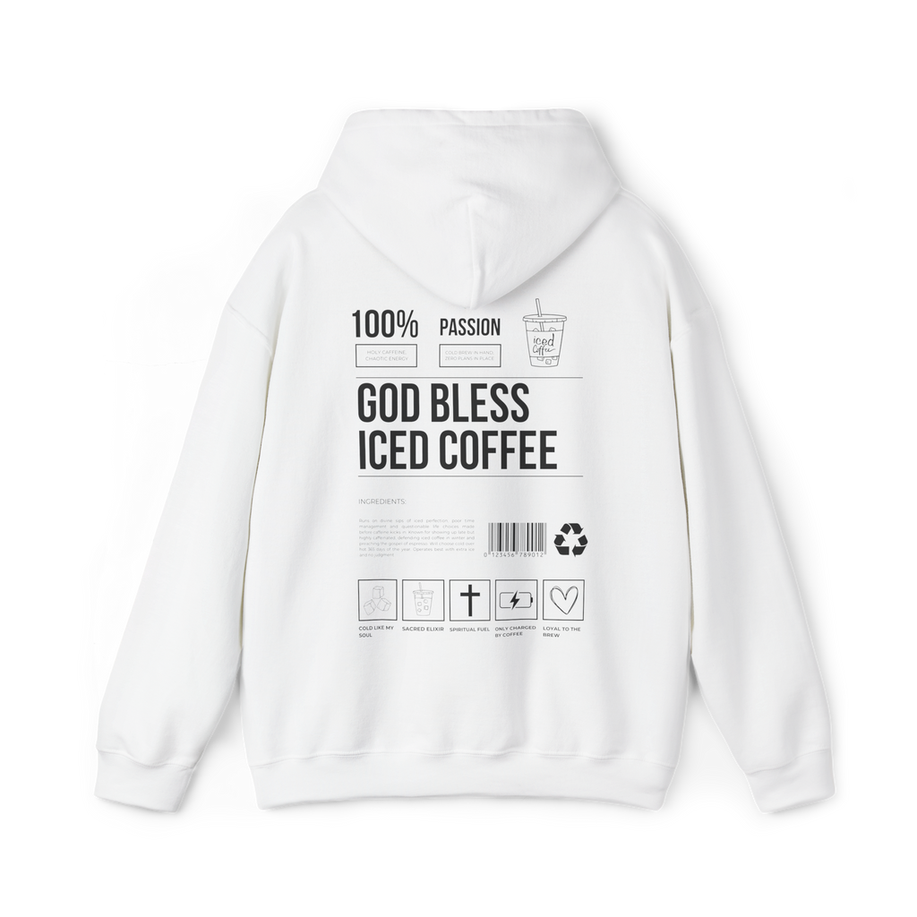 God Bless Iced Coffee Hoodie