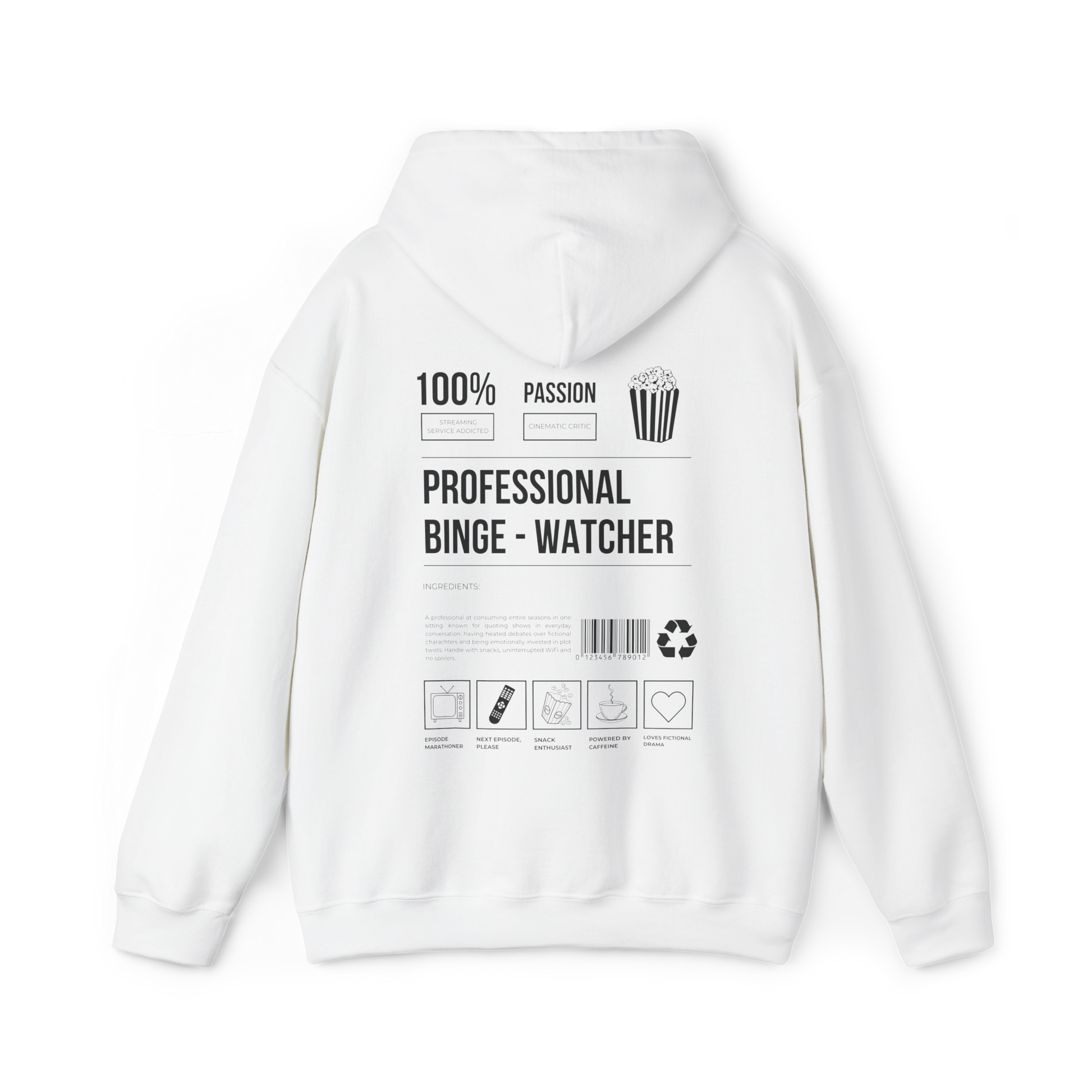 Professional Binge-Watcher Hoodie