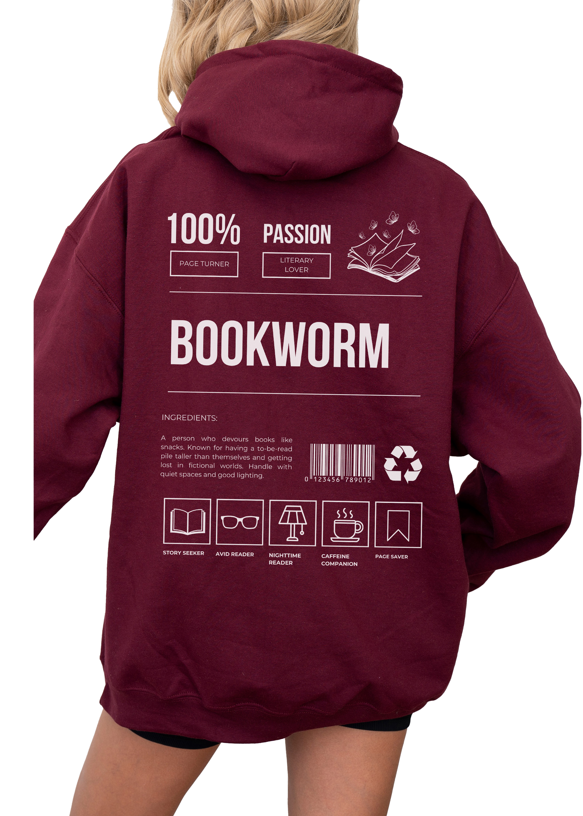 Bookworm Hoodie